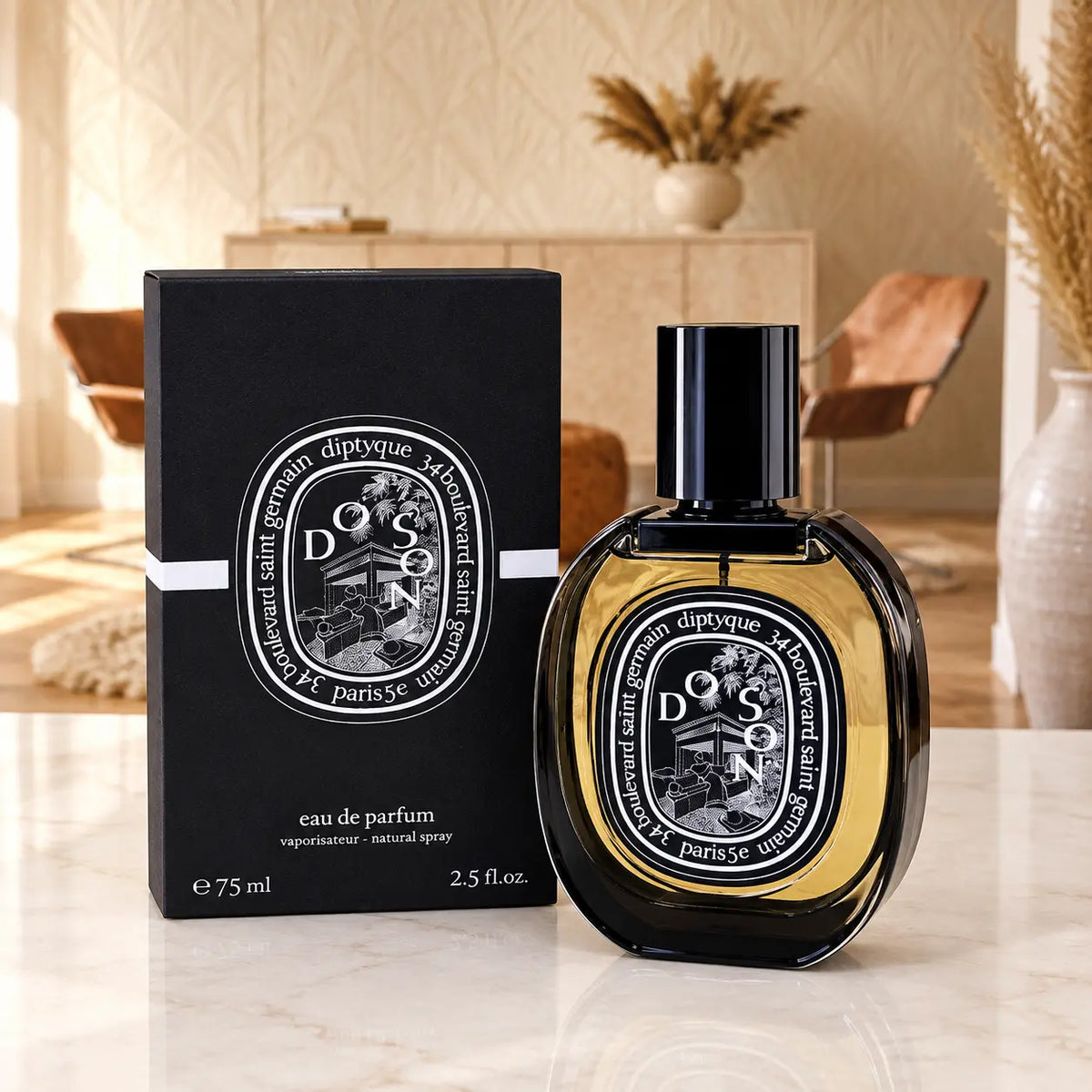 Diptyque Do Son Eau de Parfum 75ml perfume bottle and box