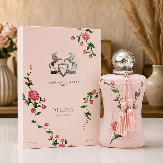 Parfums de Marly Delina Eau de Parfum 75ml pink bottle and box