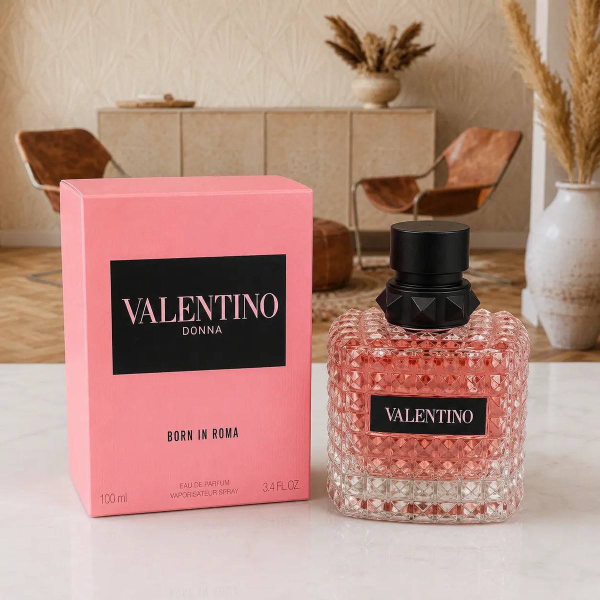Valentino Donna Born In Roma Eau de Parfum 100ml perfume bottle and box